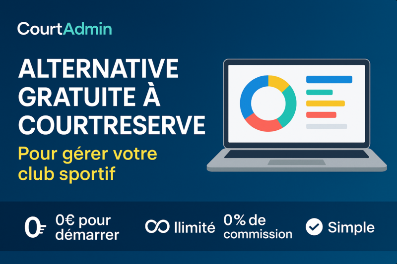 Alternative gratuite à CourtReserve pour gérer votre club