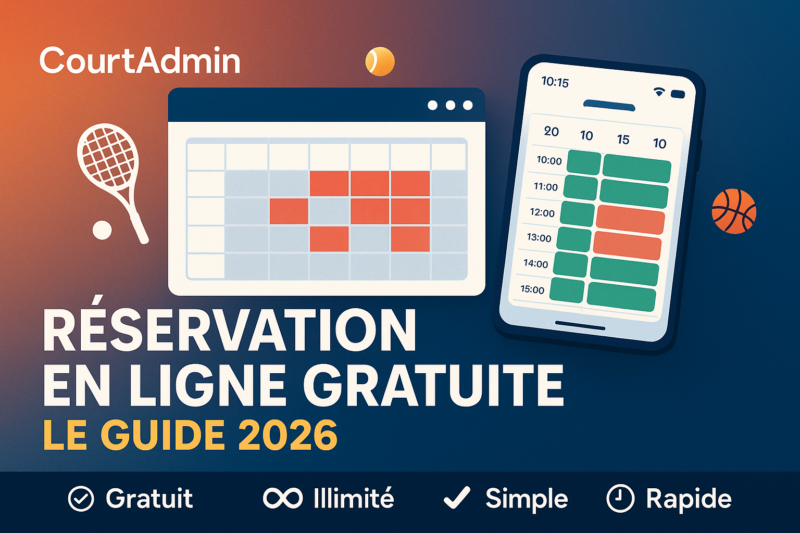 Réservation en ligne club de sport gratuit : le guide 2026