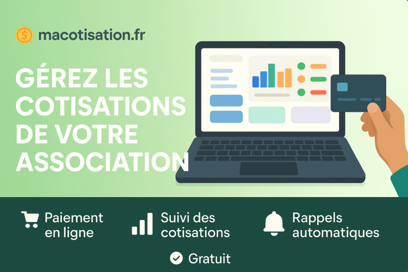 macotisation.fr : gérer les cotisations de votre association sportive